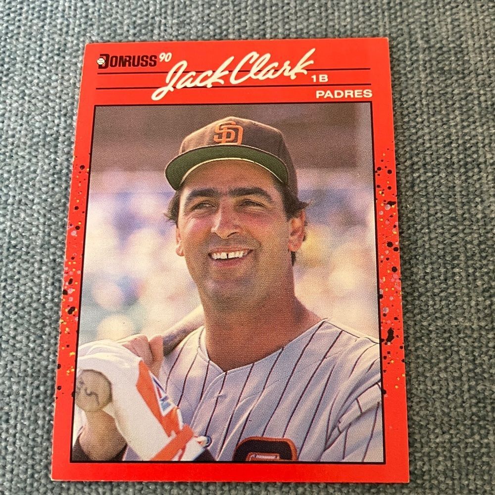 1990 Donruss San Diego Padres Baseball Card Trading Card